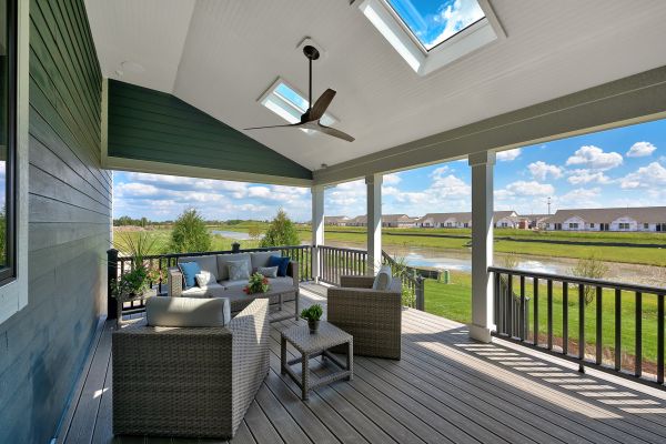 Covered Patio Installation in Monroeville