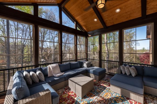 Porch Enclosure Installation in Monroeville